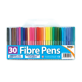 30 Pack Of Felt Tip Pens