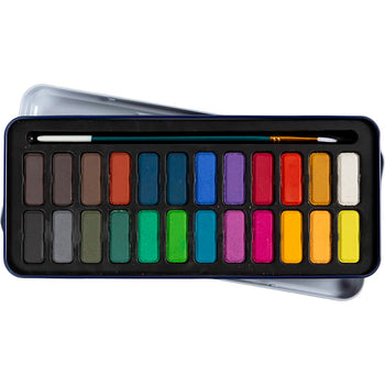 Assorted Colours Watercolour Ink - 24 Pack