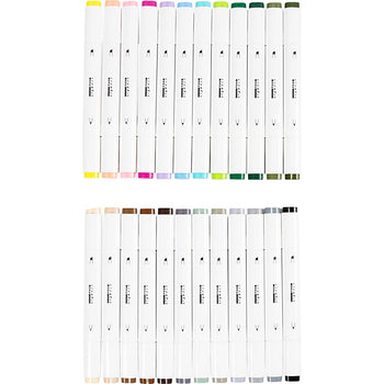Pastel Colours Marker - 24 Pack
