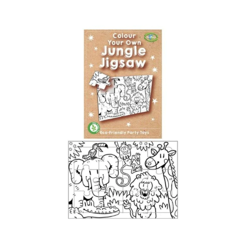Eco Colour Your Own Jungle Jigsaw