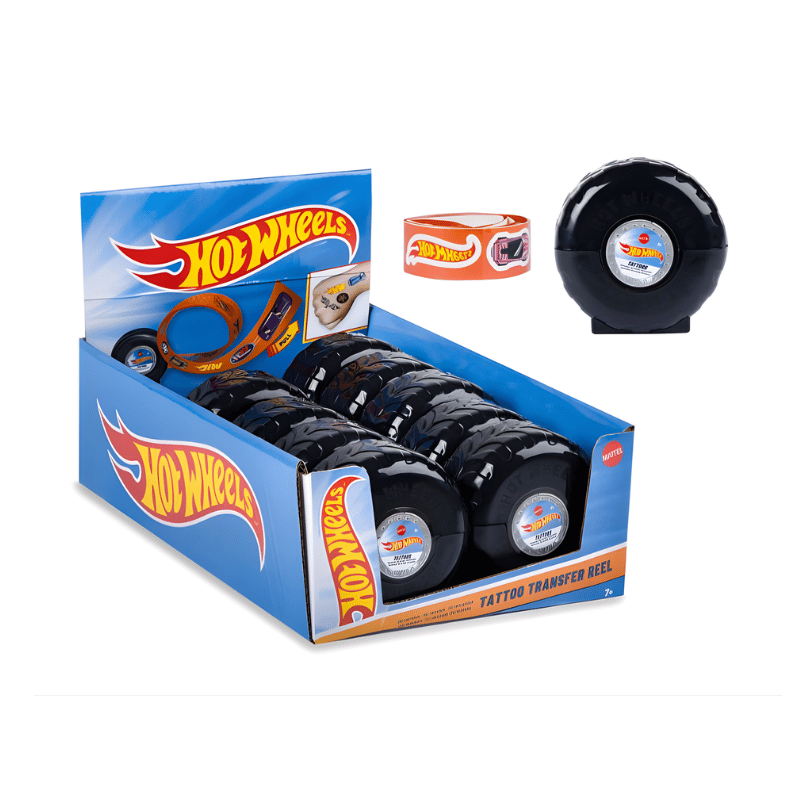 Hot Wheels Tattoo Transfer Wheel