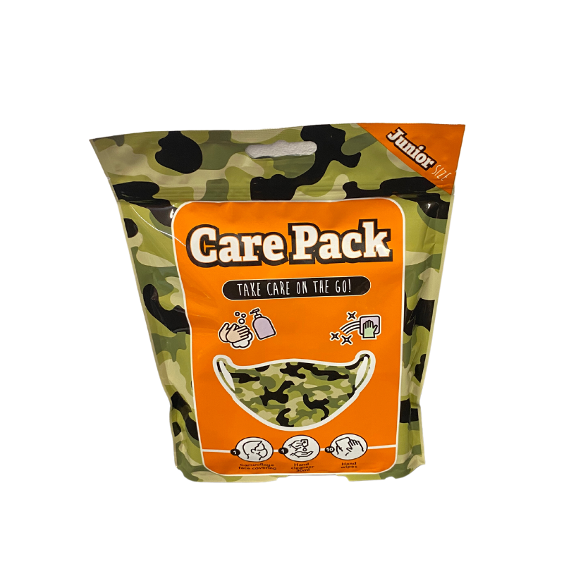 Wholesale Junior On The Go Care Packs Camouflage - (Case of 24)