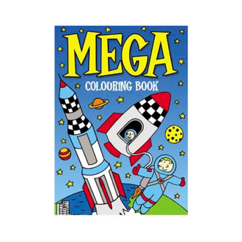 Boys Mega Colouring Book