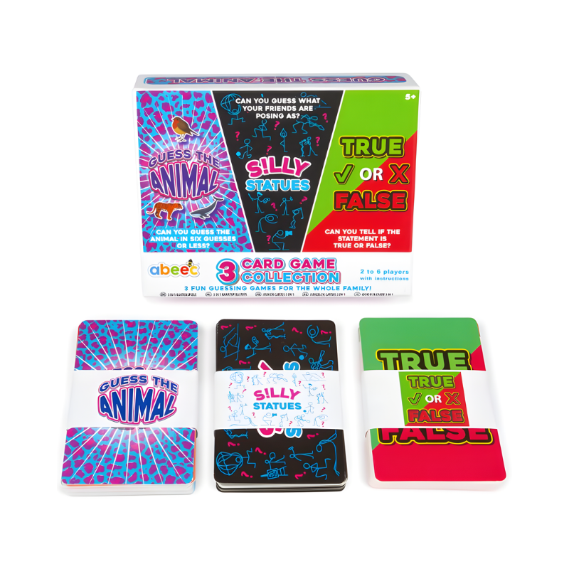 Wholesale 3 in 1 Family Games - (Case of 12)