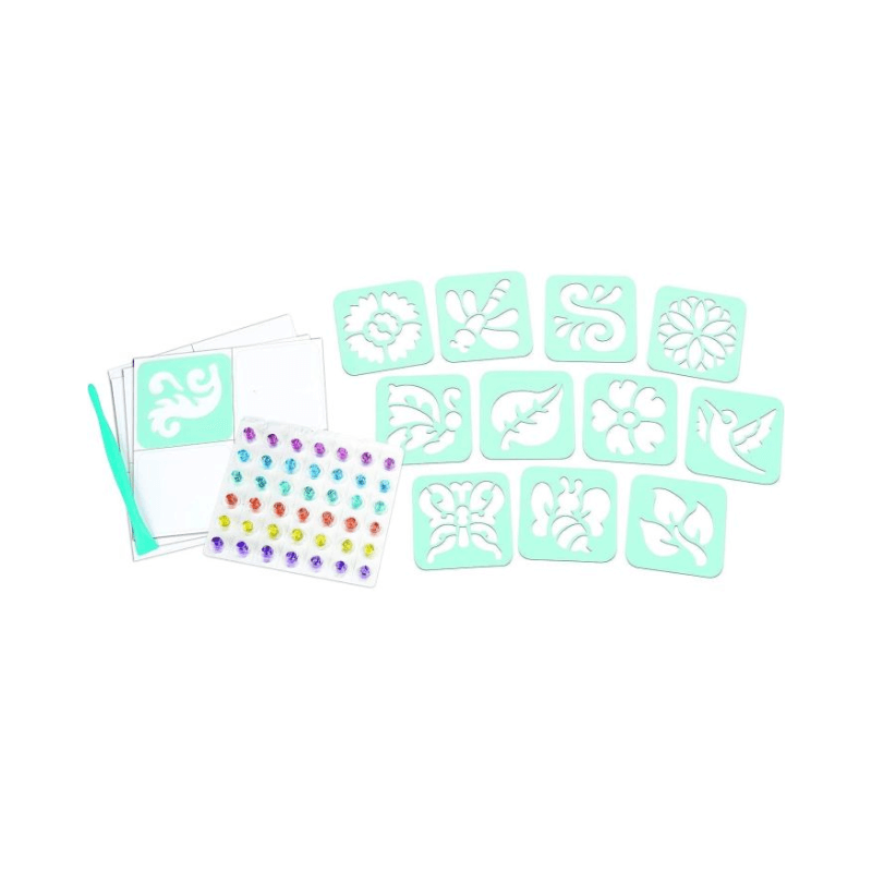 Crayola Glitter Dots Stencil Stickers 