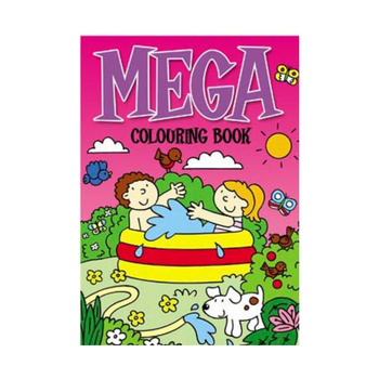 Girls Mega Colouring Book