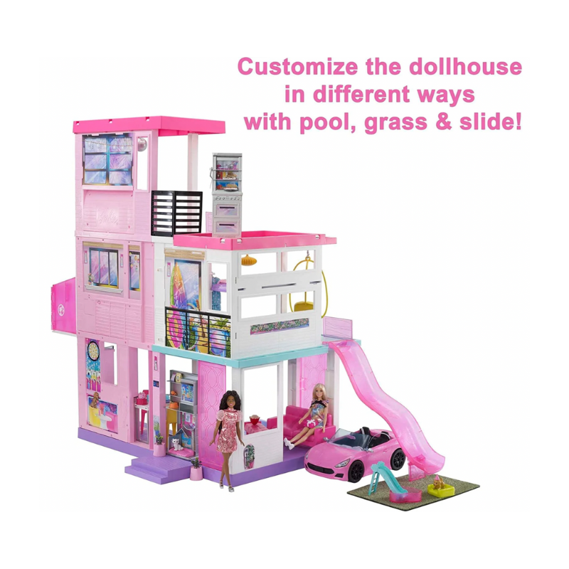 Mattel Barbie 60th Celebration DreamHouse Play Set with Exclusive