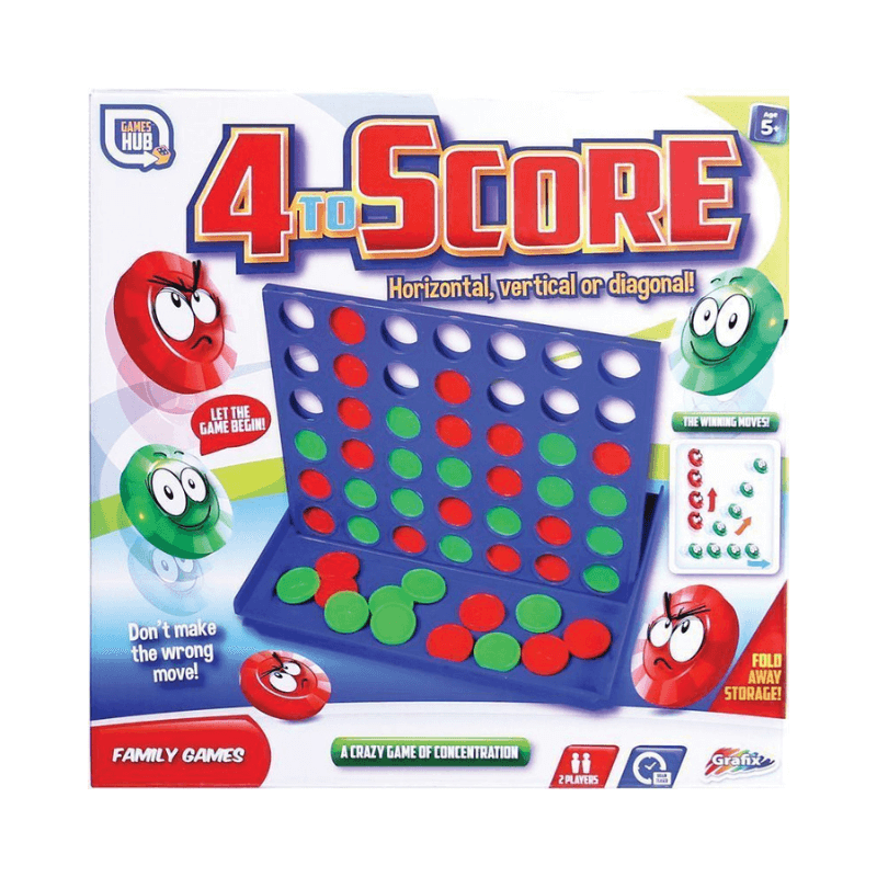 4 to Score Board Game – PoundFun™
