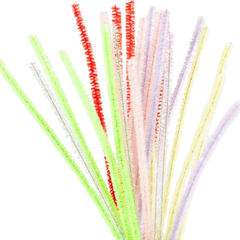Spring Colours Pipe Cleaners - 24 Pack 30cm x 6mm