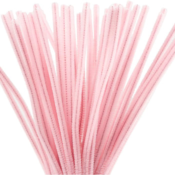 Rose Pipe Cleaners - 50 Pack 30cm x 6mm