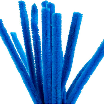 Dark Blue Pipe Cleaners - 15 Pack 30cm x 15mm