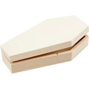 Mini Wooden Coffin With Magnetic Lock