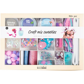 Sweeties Pastel Colour Craft Mix Craft Kit
