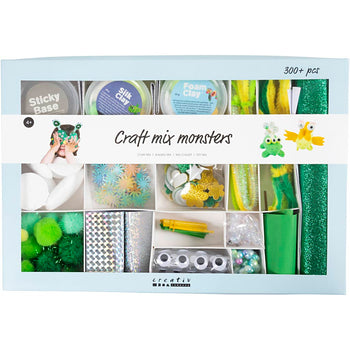 Monster Assorted Colours Craft Mix Craft Kit