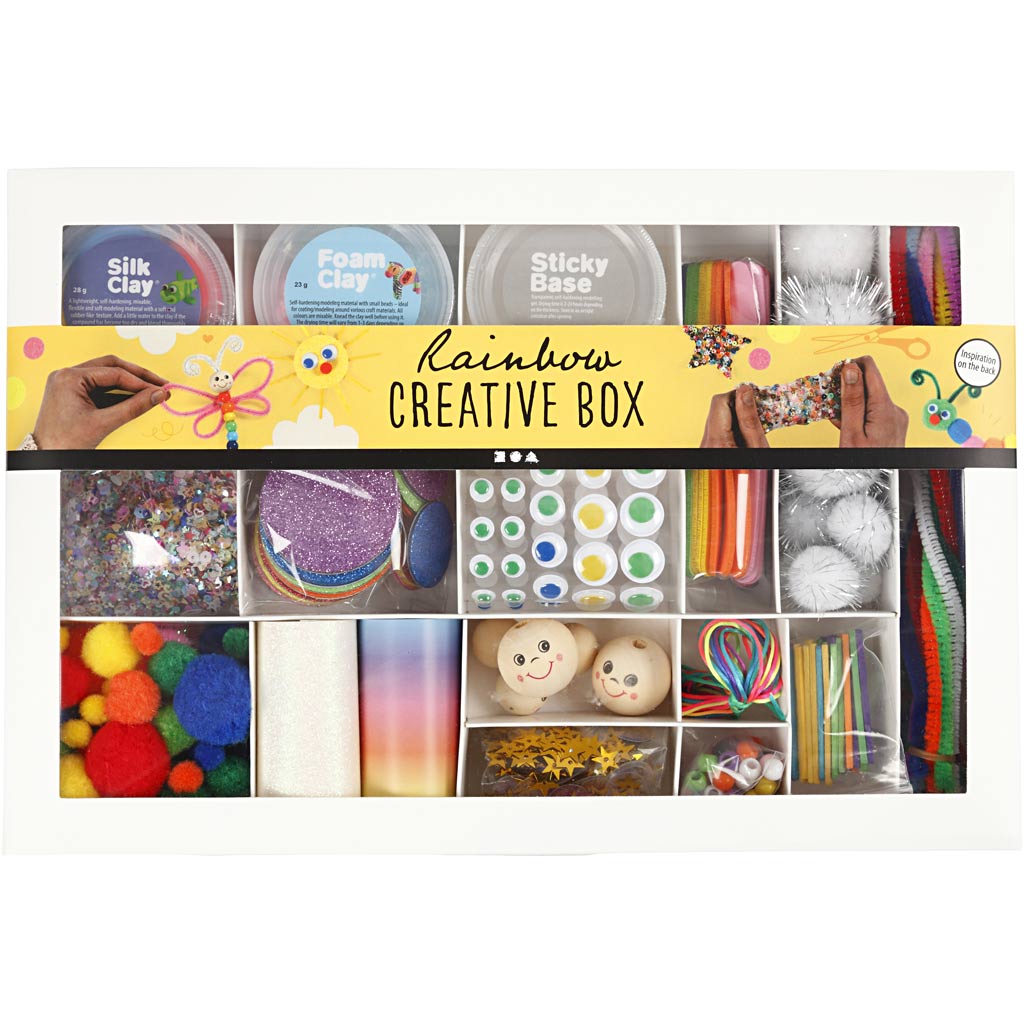 Rainbow Craft Mix Colourful Creative Craft Kit