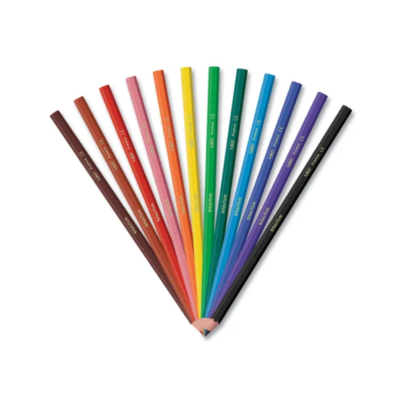 Bic Kids Colouring Pencils 12 Pack