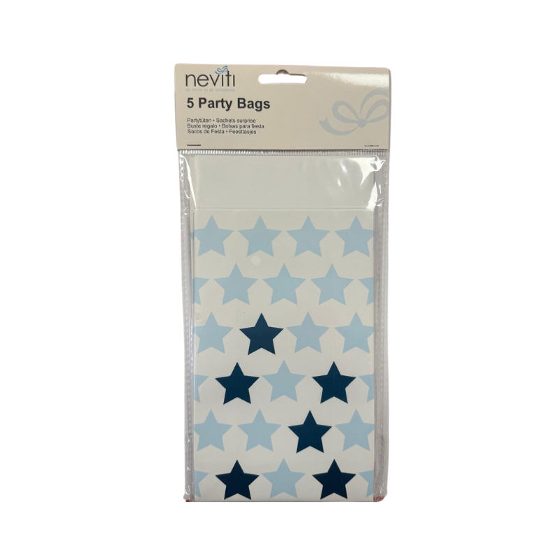 5 Blue Stars Party Bags