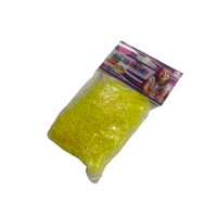 Wholesale 600 Neon Yellow Loom Bands - (Case of 24)