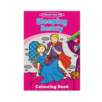 Wholesale Sleeping Beauty Colouring Book - (Case of 12)