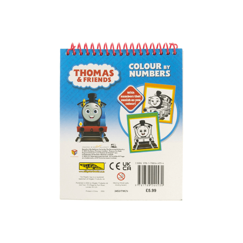 Thomas & Friends Colour By Numbers