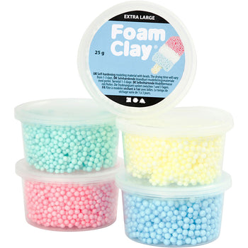 Foam Clay Pack With Clay - 5x25g