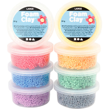 Foam Clay Pack With Clay - 8x20g