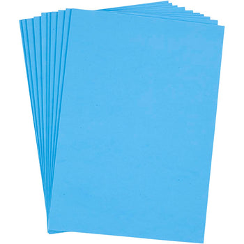 Light Blue Foam Sheets - 10 Sheet A4