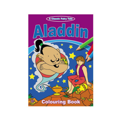 Wholesale Aladdin Colouring Book - (Case of 12)