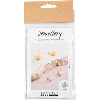 Beading Hoops Jewellery Colourful Beads Craft Kit