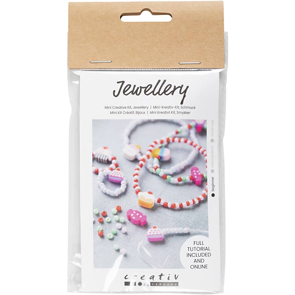 Mini Elastic Bracelet and Ring Jewellery Craft Kit