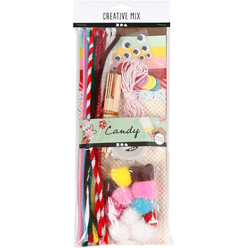Candy Themed Crafting Assortment Pack Craft Kit