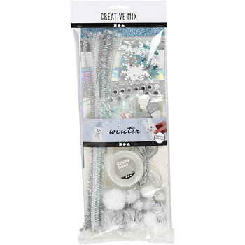 Winter Themed Crafting Assortment Pack Craft Kit