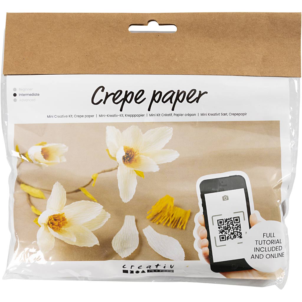 Magnolia Branch Crepe Paper Craft Kit