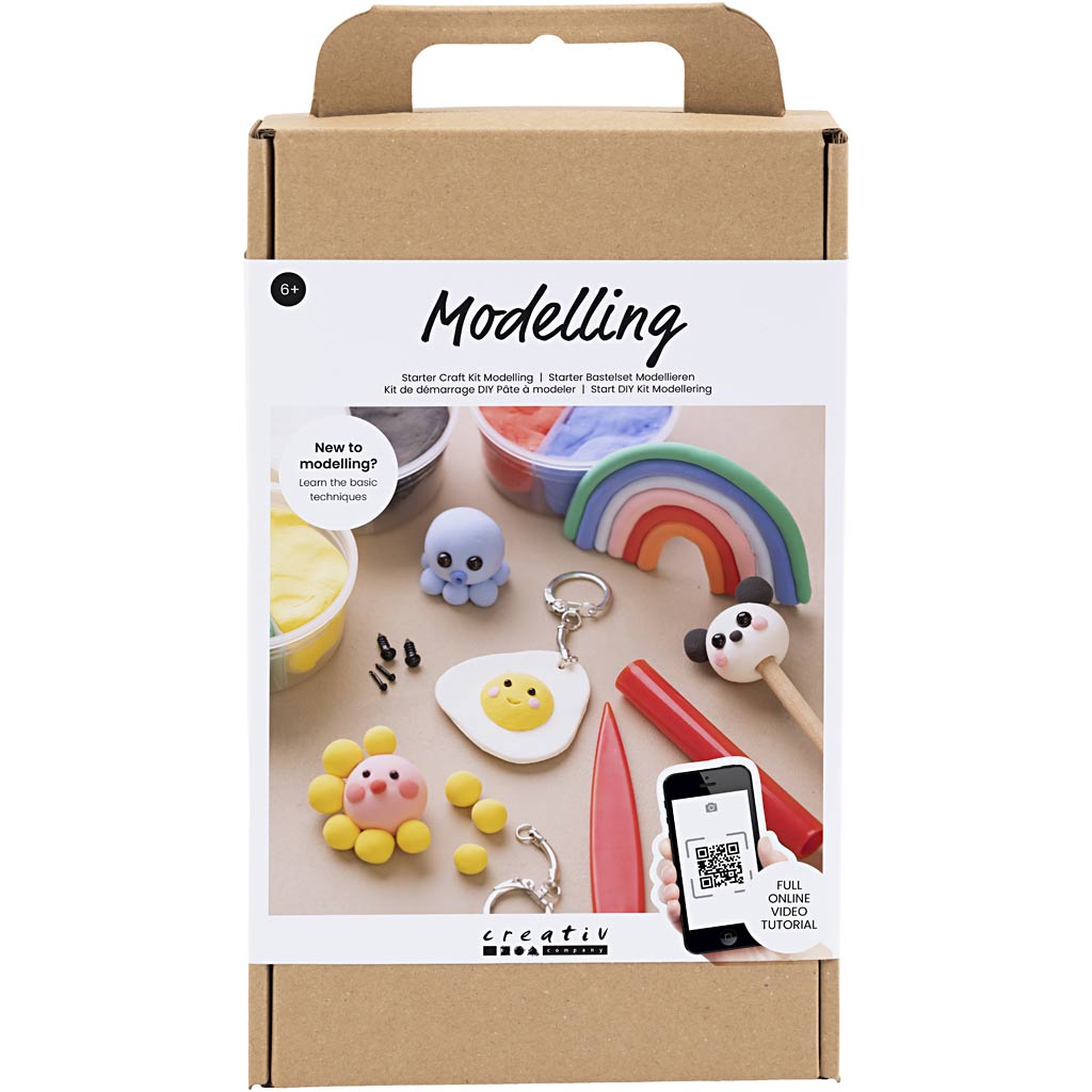 Fantasy Figures Modelling Silk Clay Craft Kit