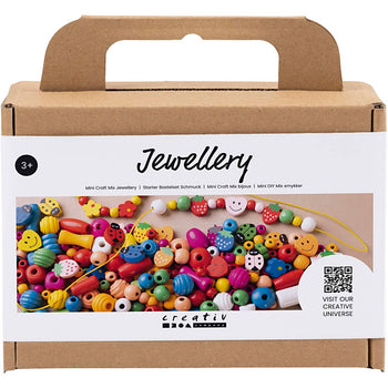 Happy Colours Mini Jewellery Wooden Craft Kit