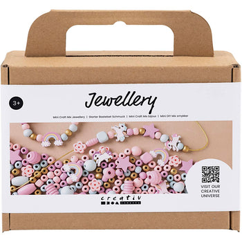 Pastel Mini Craft Mix Jewellery Wooden Craft Kit