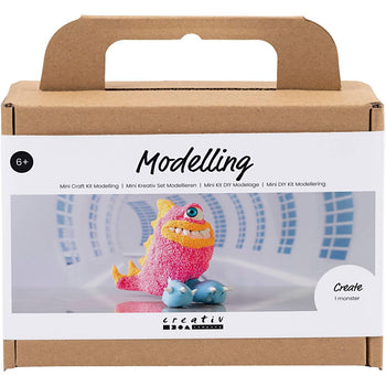 Monster Freddy Neon Pink Modelling Craft Kit