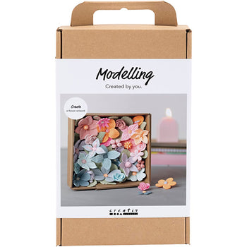 Pastel Colours Flowers Modelling Craft Kit