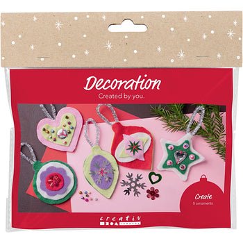 Christmas Felt Decoration Craft Kit