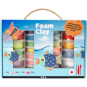 Gift Box Foam Clay Pack With Clay