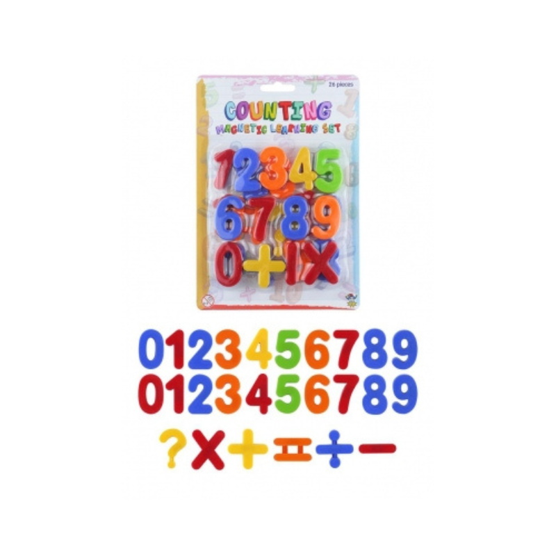 Magnetic Numbers Set 26pack