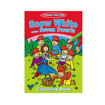 Wholesale Snow White And The Seven Dwarfs Colouring Book - (Case of 12)