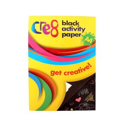 Wholesale A4 Black Activity Paper - (Case of 12)
