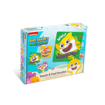 Baby Shark Touch & Feel Puzzles 3 pack