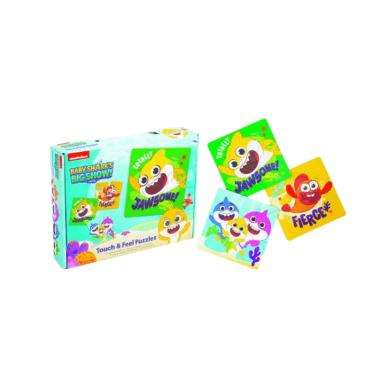 Baby Shark Touch & Feel Puzzles 3 pack