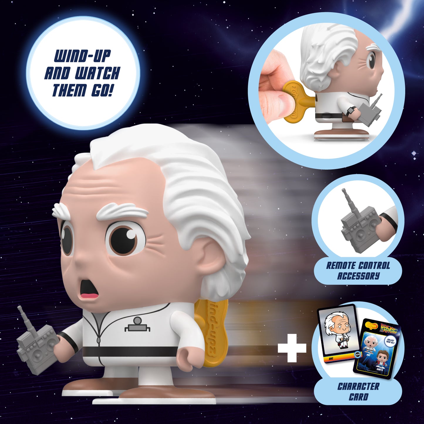 Back to the Future Doc Wind-Upz