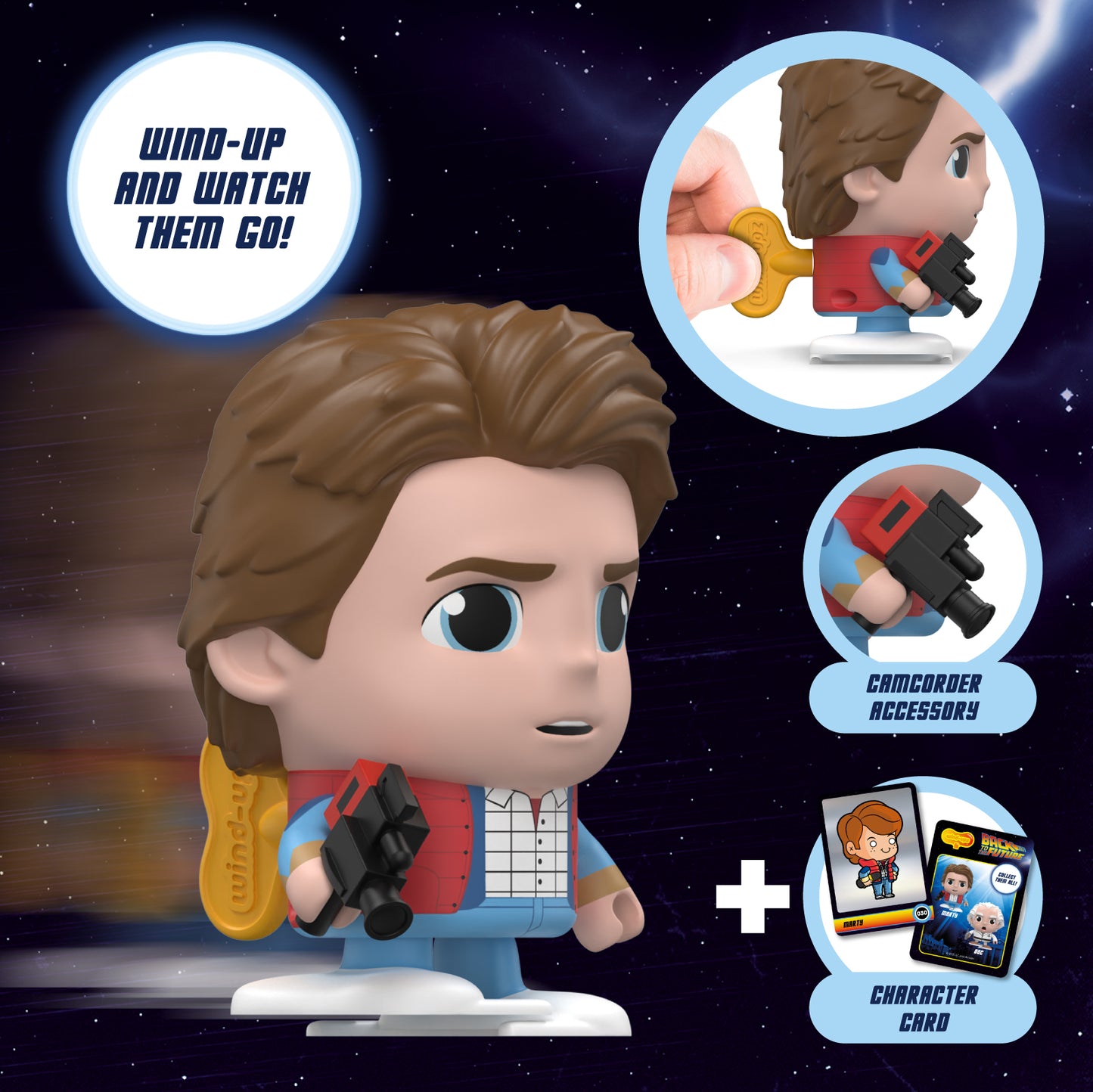 Back to the Future Marty McFly Wind-Upz