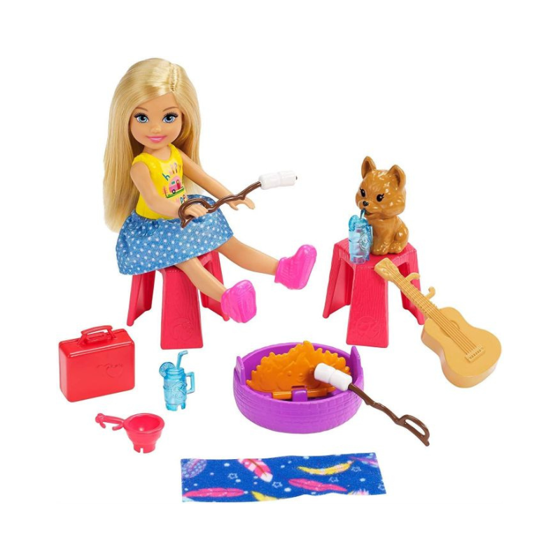 Mattel Barbie Club Chelsea Doll Camper Van PoundFun