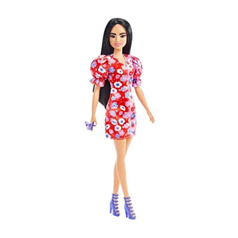 Mattel Barbie Fashionista Doll with Floral Dress