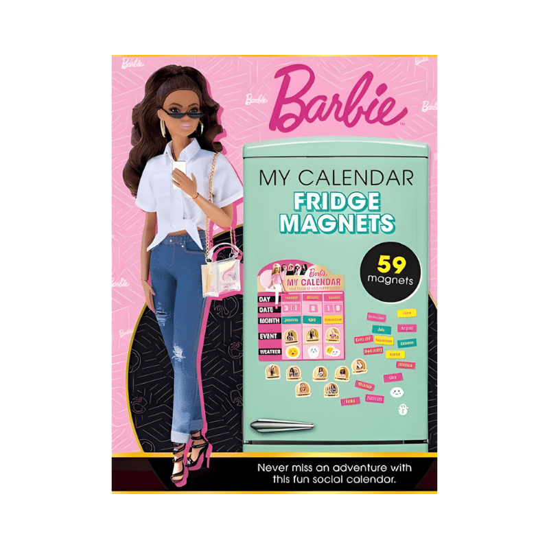 Barbie My Calendar Fridge Magnets